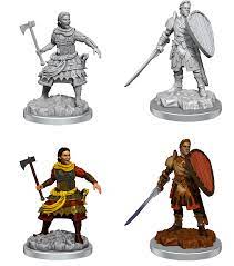 Dungeons & Dragons Nolzur`s Marvelous Unpainted Miniatures: W1 Human Fighter