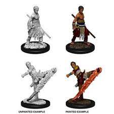 Dungeons & Dragons Nolzur`s Marvelous Unpainted Miniatures: W1 Half Elf Monk