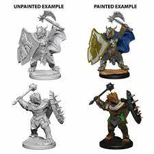 Dungeons & Dragons Nolzur`s Marvelous Unpainted Miniatures: Dragonborn Paladin