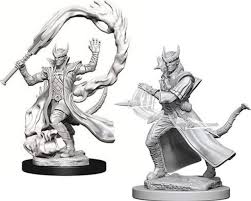 Dungeons & Dragons Nolzur`s Marvelous Unpainted Miniatures:  W4 Tiefling Sorcerer