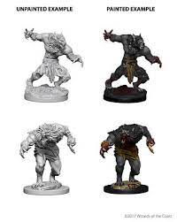 Dungeons & Dragons Nolzur`s Marvelous Unpainted Miniatures: W1 Werewolves