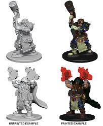 Dungeons & Dragons Nolzur`s Marvelous Unpainted Miniatures: W1 Dwarf Cleric