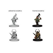 Dungeons & Dragons Nolzur`s Marvelous Unpainted Miniatures: W1 Dwarf Barbarian