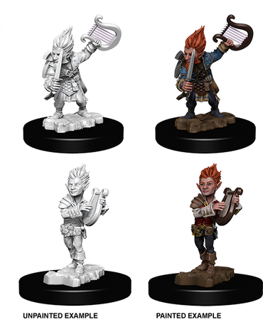 Dungeons & Dragons Nolzur`s Marvelous Unpainted Miniatures:  W1 Gnome Bard