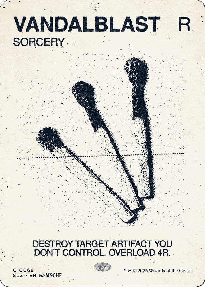 Vandalblast (0069) [Secret Lair x MSCHF: The Zeta Set]