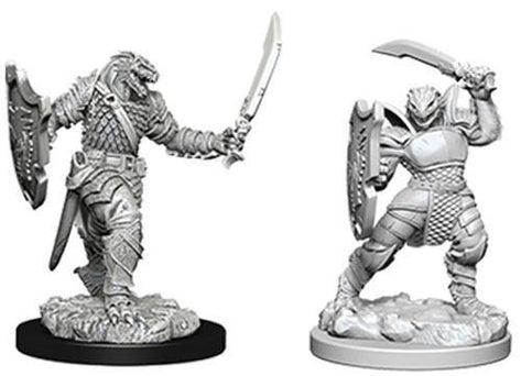 Dungeons & Dragons Nolzur`s Marvelous Unpainted Miniatures:  W1 - Female Dragonborn Paladin