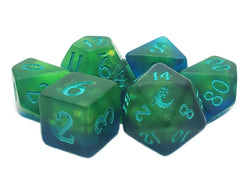Old School Dice: Frosted Firefly