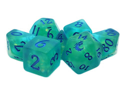Old School Dice: Frosted Firefly