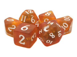 Old School Dice: Frosted Firefly