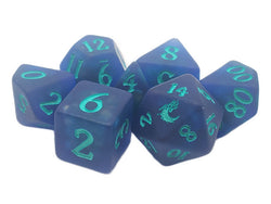 Old School Dice: Frosted Firefly