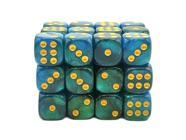 Old School Dice D6 36ct 12mm