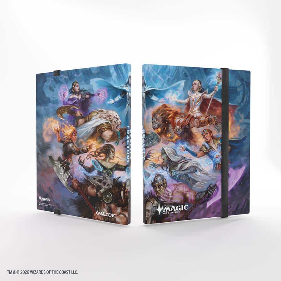 Gamegenic: Reality Fracture Zip up 18-Pocket Trade Binder (Copy)