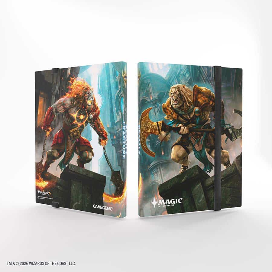 Gamegenic: Reality Fracture Zip up 18-Pocket Trade Binder (Copy)
