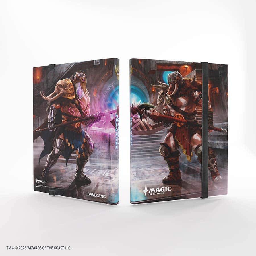 Gamegenic: Reality Fracture Zip up 18-Pocket Trade Binder (Copy)