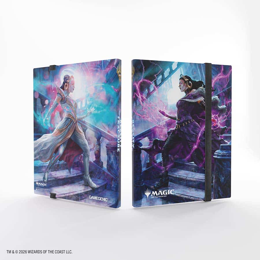 Gamegenic: Reality Fracture Zip up 18-Pocket Trade Binder (Copy)