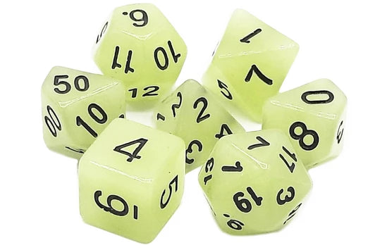 Old School Dice Glow Dice