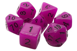 Old School Dice Glow Dice