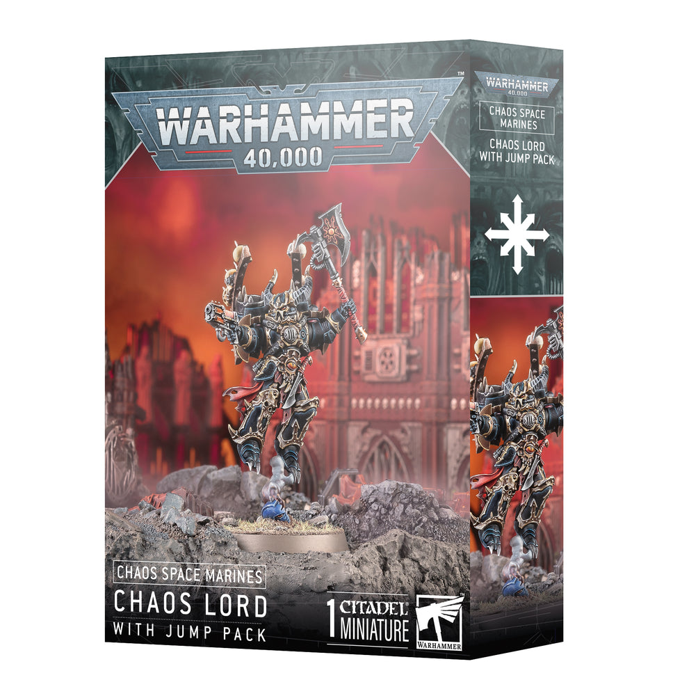 Chaos Space Marines: Chaos Lord With Jump Pack 43-101