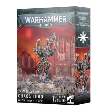 Chaos Space Marines: Chaos Lord With Jump Pack 43-101