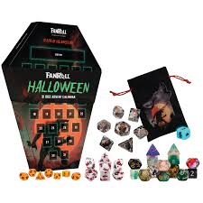 FanRoll Halloween Advent Dice Calendar