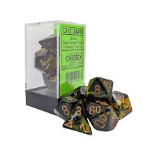 Chessex Brushed Polyhedral 7 set Dice
