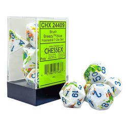 Chessex Brushed Polyhedral 7 set Dice