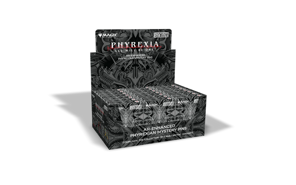 Pin: MTG  Phyrexia All Will Be One- Phyrexian Planeswalker Blind  Box AR Pins Display