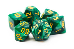 Old School Dice: Pearl Drop Dice