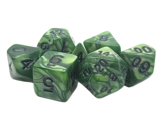 Old School Dice: Pearl Drop Dice