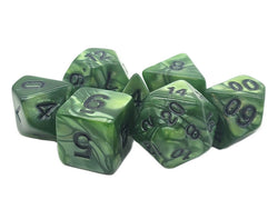 Old School Dice: Pearl Drop Dice