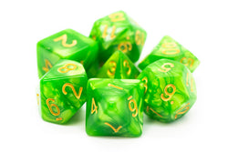 Old School Dice: Pearl Drop Dice
