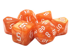 Old School Dice: Pearl Drop Dice