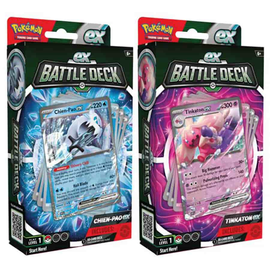 Scarlet and Violet: Paldea Evolved: EX Battle Decks