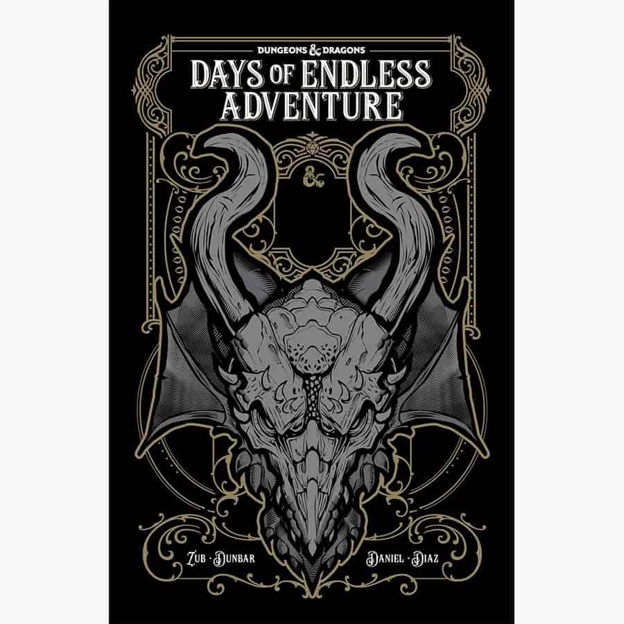 DUNGEONS AND DRAGONS COMIC: DAYS OF ENDLESS ADVENTURE PAPERBACK