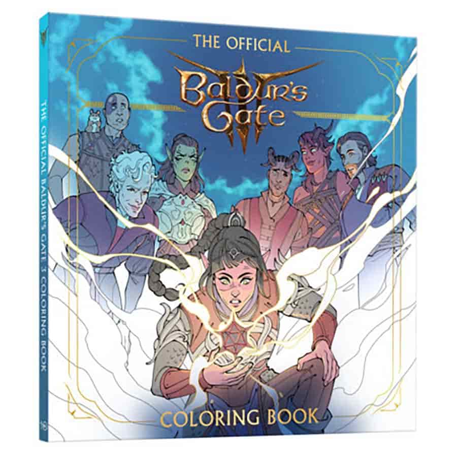 Baldur's Gate 3 Official Coloring Book
