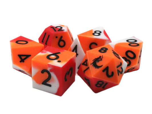 Old School Dice: Silicone Dice