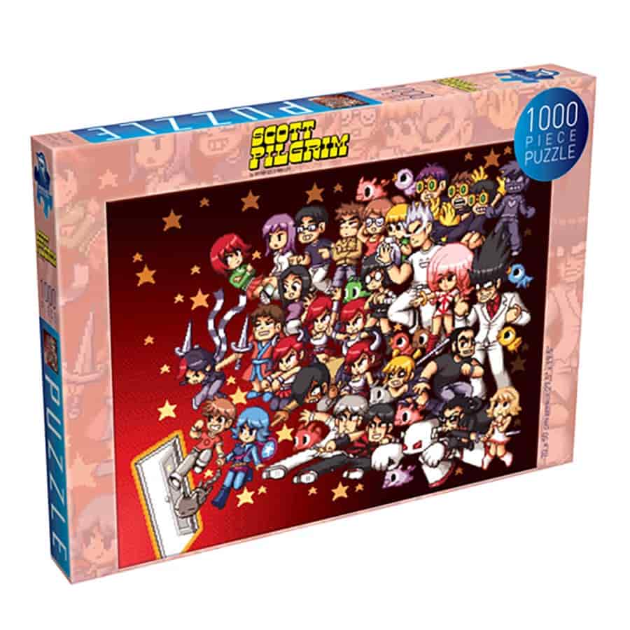 Scott Pilgrim Pixel Art Puzzle
