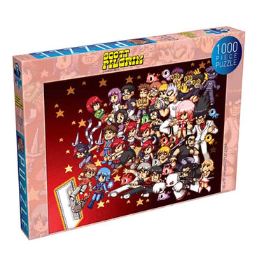 Scott Pilgrim Pixel Art Puzzle