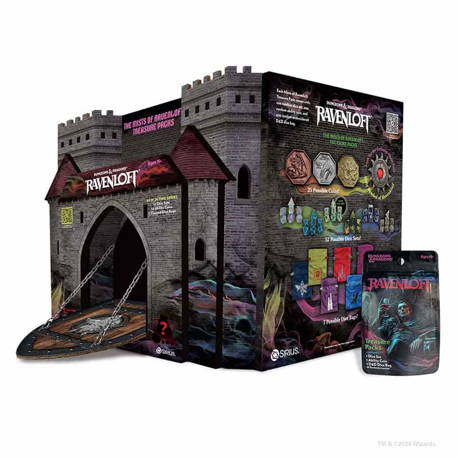Ravenloft Treasure Pack Mystery Dice