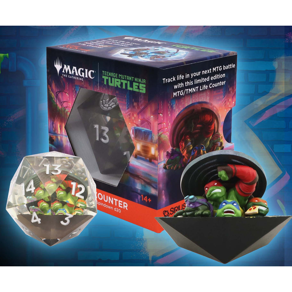 Magic the Gathering Teenage Mutant Ninja Turtles Spindown Die