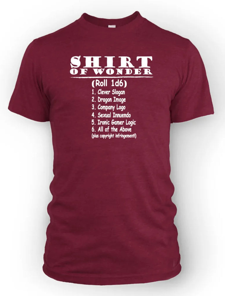 Armor Class 10: Shirt of Wonder