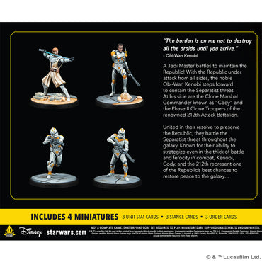 Star Wars Shatterpoint: Hello There: General Kenobi Squad
