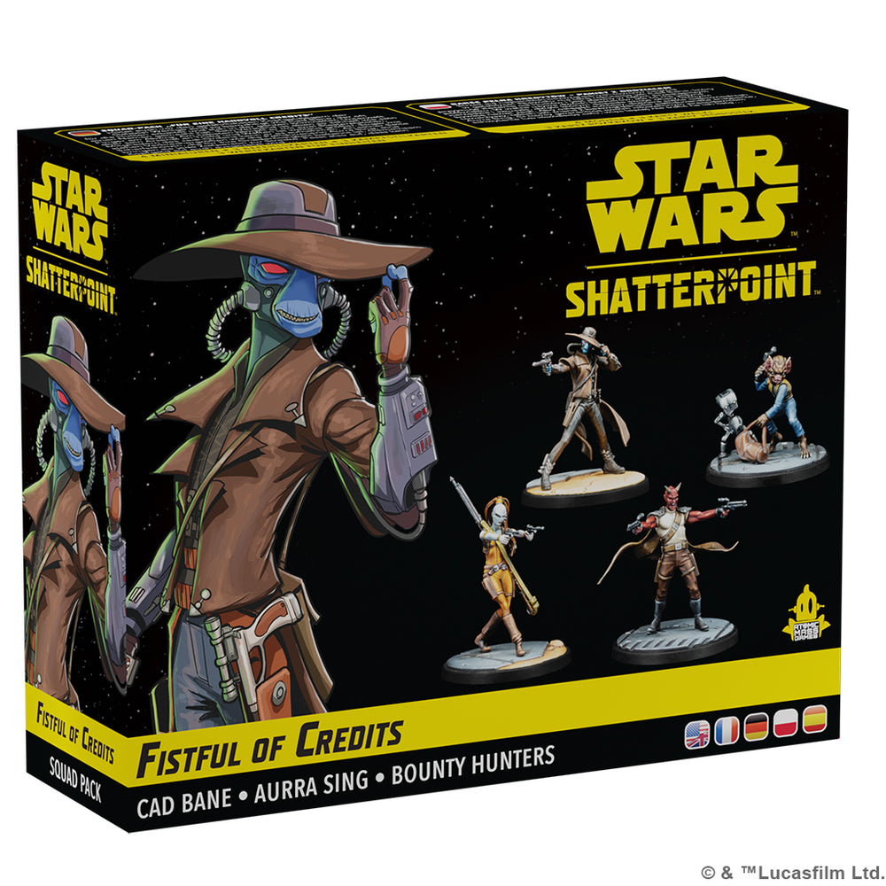 Star Wars Shatterpoint: Fistful of Credits: Cad Bane Squad
