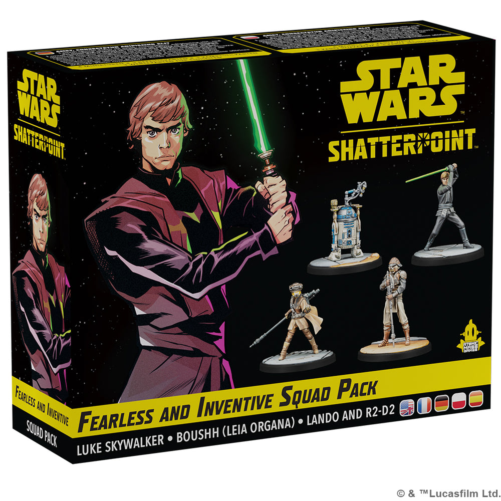 Star Wars Shatterpoint: Fearless and Inventive: Luke Squad