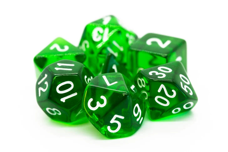 Old School Dice Translucent Dice