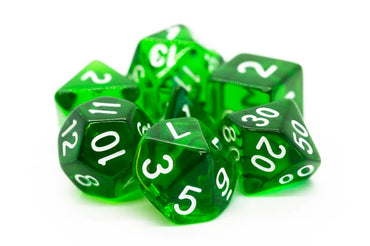 Old School Dice Translucent Dice