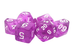 Old School Dice Translucent Dice
