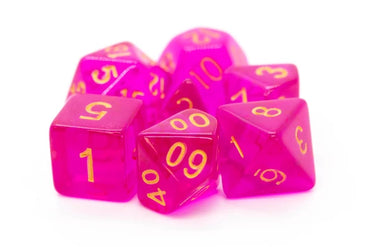 Old School Dice Translucent Dice