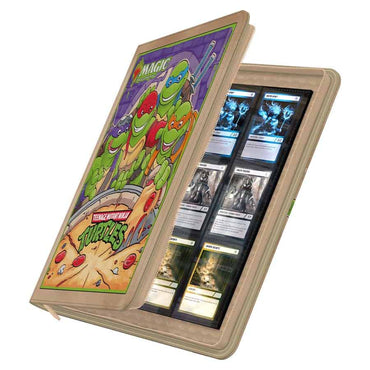ULTIMATE GUARD: MAGIC THE GATHERING: TMT TEENAGE MUTANT NINJA TURTLES: ZIPFOLIO 480 XENOSKIN PIZZA BOX