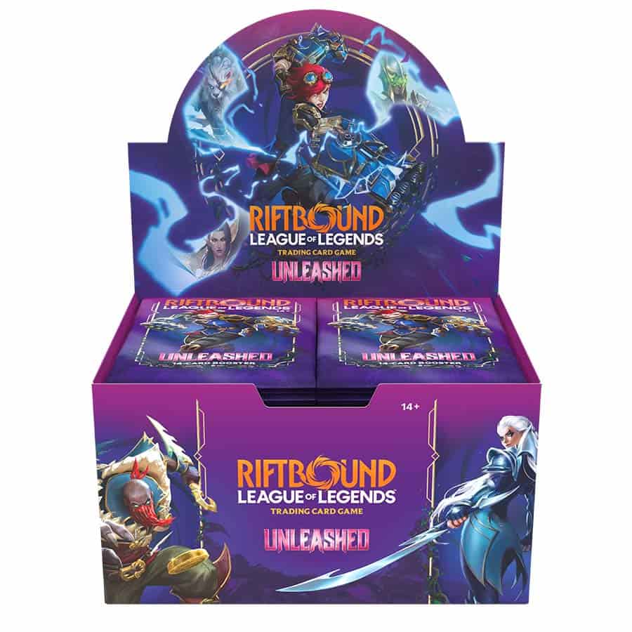 Riftbound: Unleashed Booster Display